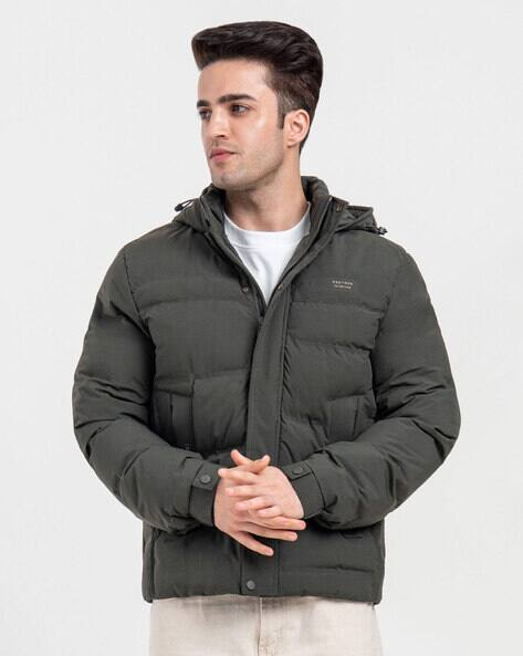 RED TAPE Men Regular Fit Hooded Puffer Jacket