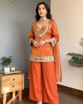 nyrika Women Embellished Straight Kurta Set-picture-37