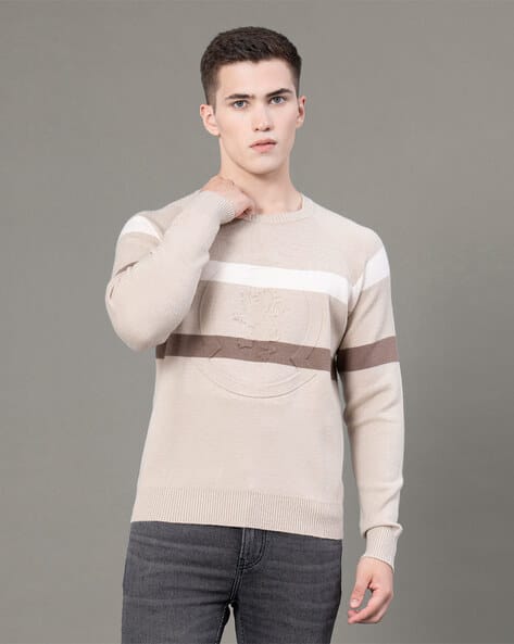 RED TAPE Men Regular Fit Pullover