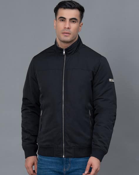RED TAPE Men Regular Fit Bomber Jacket
