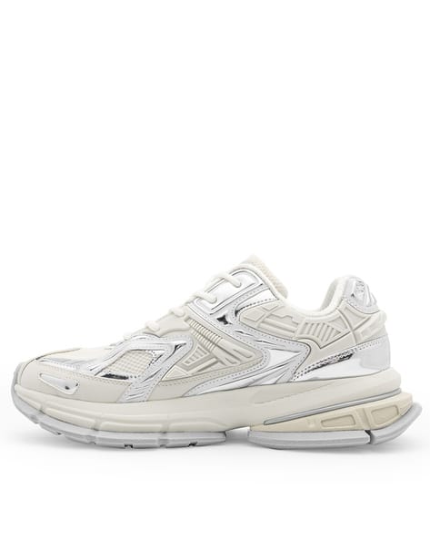 Men Round-Toe Sneakers with Lace Fastening - Image 3