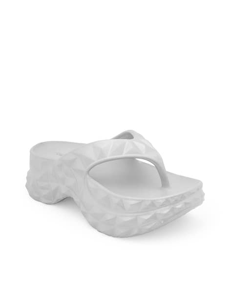 RED TAPE Women Thong-Strap Slip-On Flip-Flops