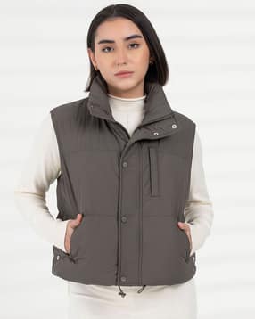 red tape Women Regular Fit High-Neck Jacket-picture-41