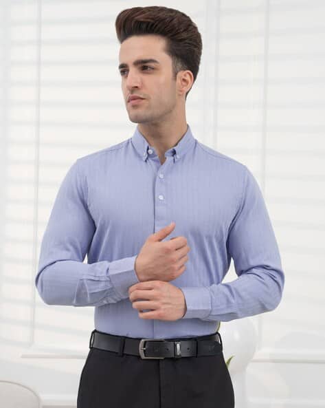 RED TAPE Men Printed Relaxed Fit Spread-Collar Shirt