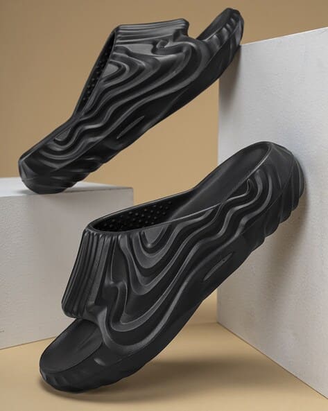 RED TAPE Men Regular Fit Slip-On Slides