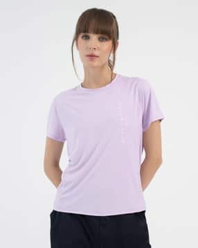 red tape Women Typographic Print Regular Fit Crew-Neck T-Shirt-picture-28