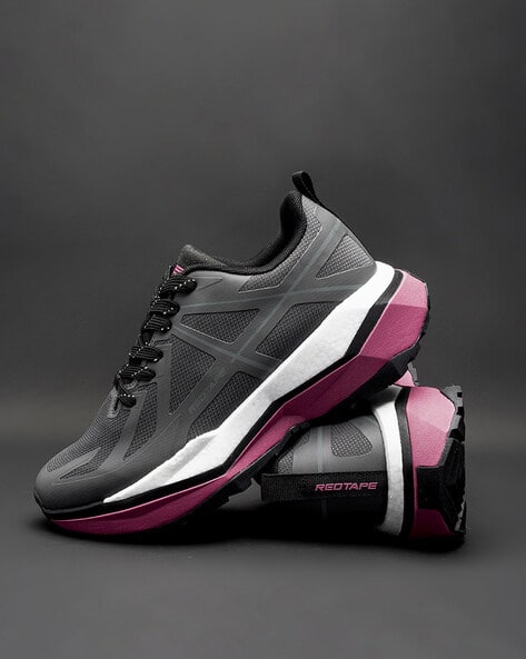 RED TAPE Women Colourblock Low-Top Athletic Shoes