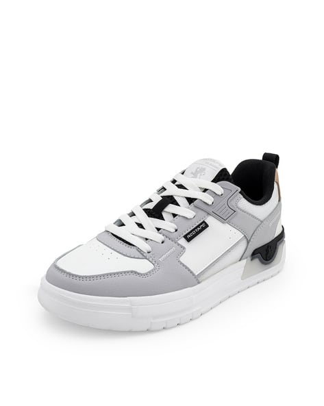 RED TAPE Men Low-Top Lace-Up Shoes Red - Image 4