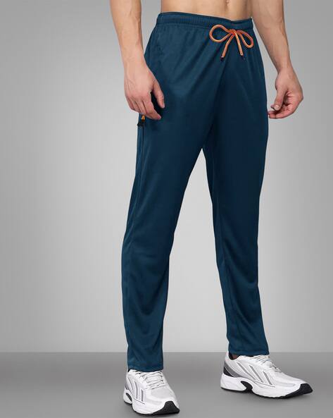 Popmantra Men Mid-Rise Straight Track Pants