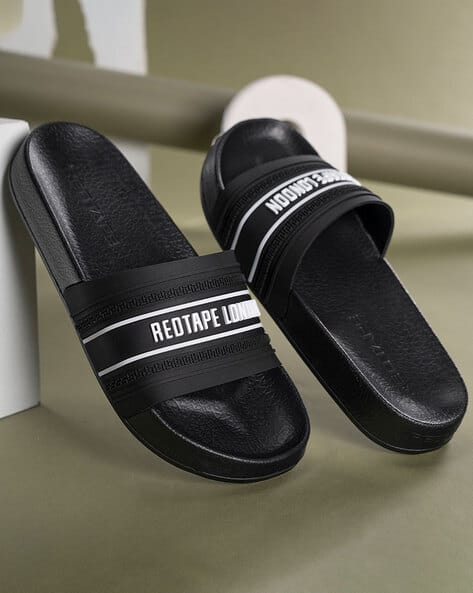 RED TAPE Men Flip Flops with Rubber Upper