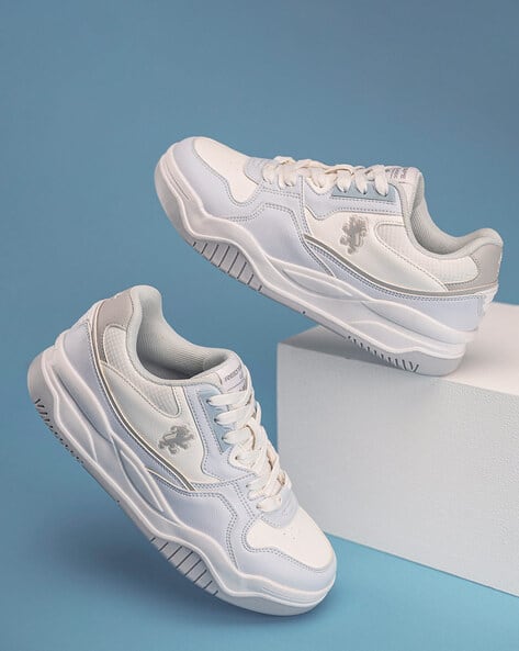 Women Colourblock Lace-Up Shoes