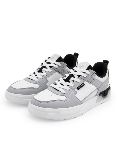 RED TAPE Men Low-Top Lace-Up Shoes Red - Image 5
