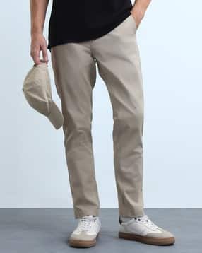 flying machine Men Tapered Fit Mid-Rise Chinos-picture-15