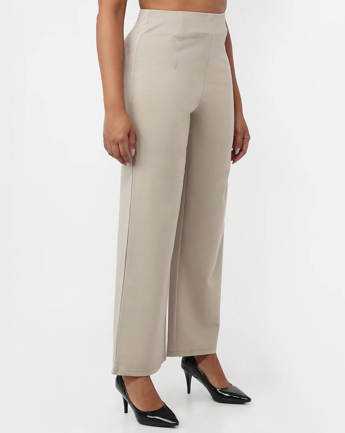 Women High-Rise Relaxed Fit Pants
