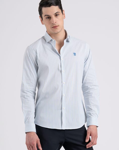 RED TAPE Men Striped Loose Fit Shirt