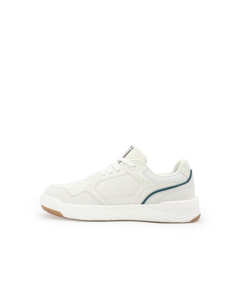 RED TAPE Colourblock Mid-Top Casual Shoes Red - Image 2