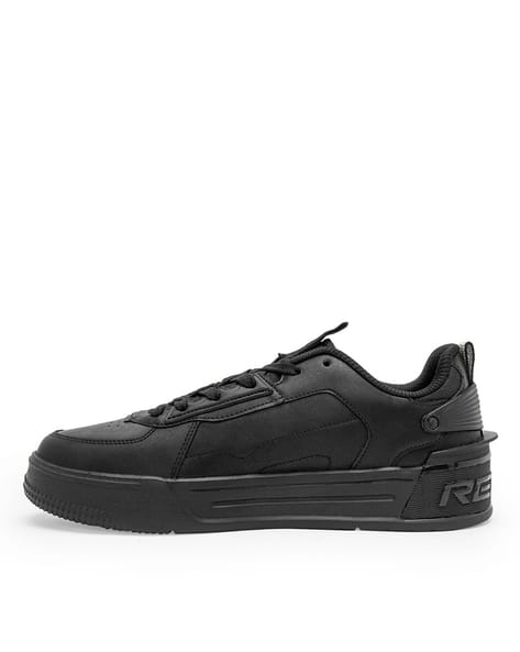 RED TAPE Men Round-Toe Lace-Up Sneakers Red - Image 3