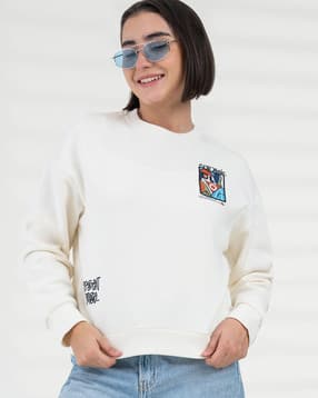 red tape Women Graphic Print Regular Fit Sweatshirt-picture-43