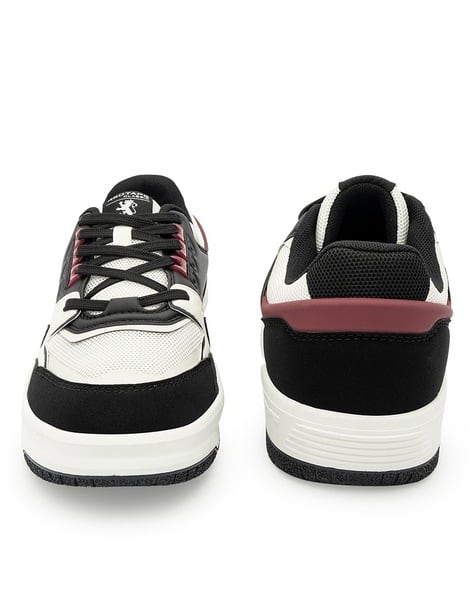RED TAPE Men Low-Top Lace-Up Shoes Red - Image 5