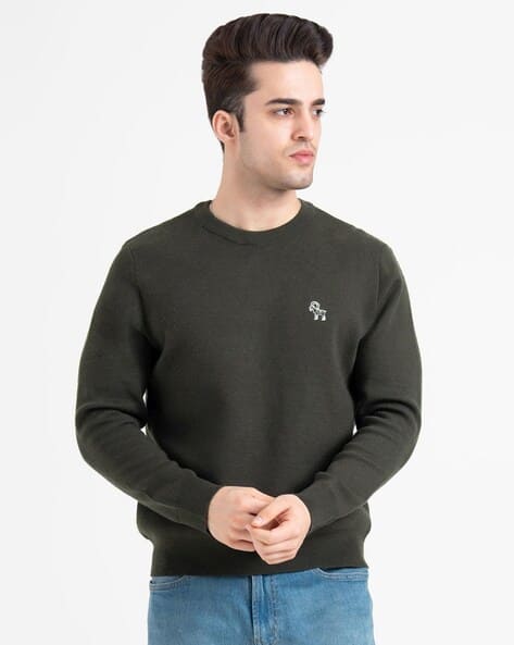 RED TAPE Men Regular Fit Pullover