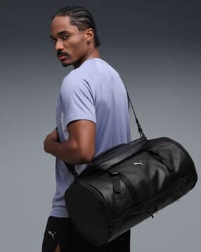 puma Duffle Bag with Logo Print-picture-30