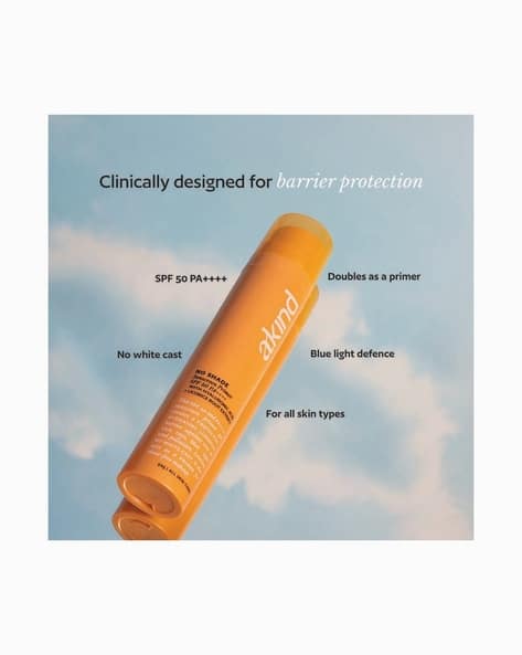 AKIND No Shade Sunscreen Primer SPF 50 PA++++ Mini (16.8g) UVAUVB Protection Matte Primer & HA