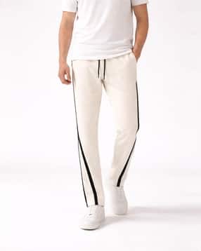 Men Mid-Rise Straight Track Pants-image-19