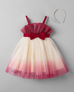 hopscotch Girls Embellished Fit & Flare Dress-picture-53