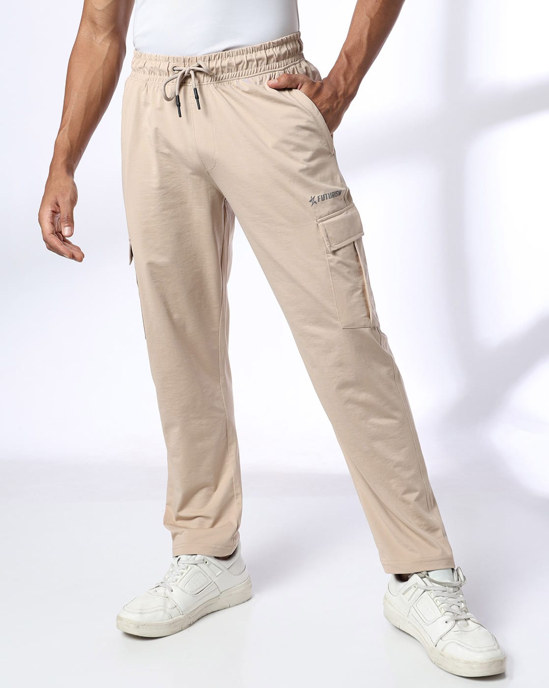 Teamspirit Men Slant Cargo Pocket Trackpants — image 1 of 7