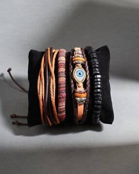 salty alpha Men Set of 4 Bracelets & Kadas-picture-23