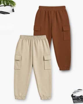 trampoline Boys Pack of 2 Mid-Rise Joggers-picture-23