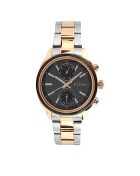 Analogue Watch with Chain Strap-NU1733KM03-image-37