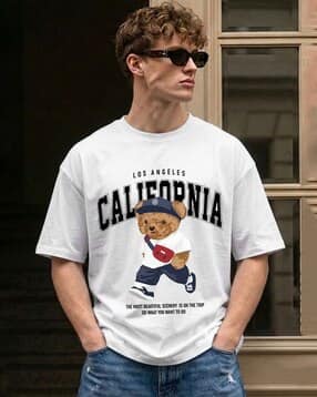 neonomad Men Graphic Print Loose Fit Round-Neck T-Shirt-picture-53