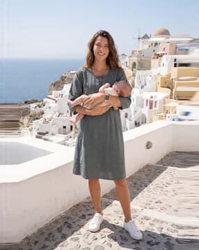 easy mom Women Fit and Flare Dress-picture-20