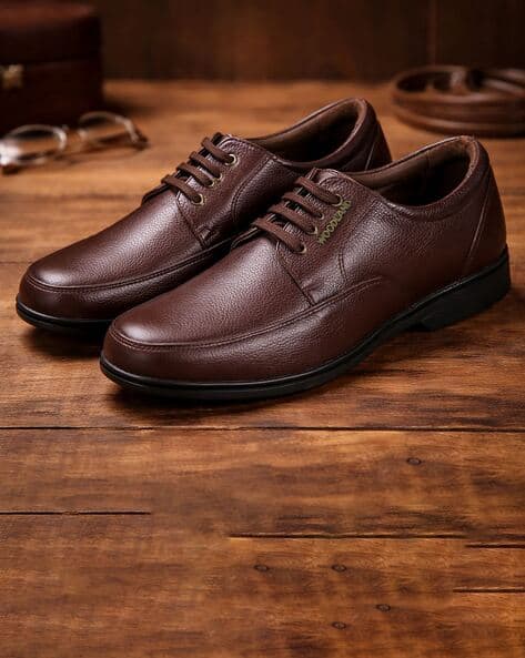 Men Leather Derby Shoes