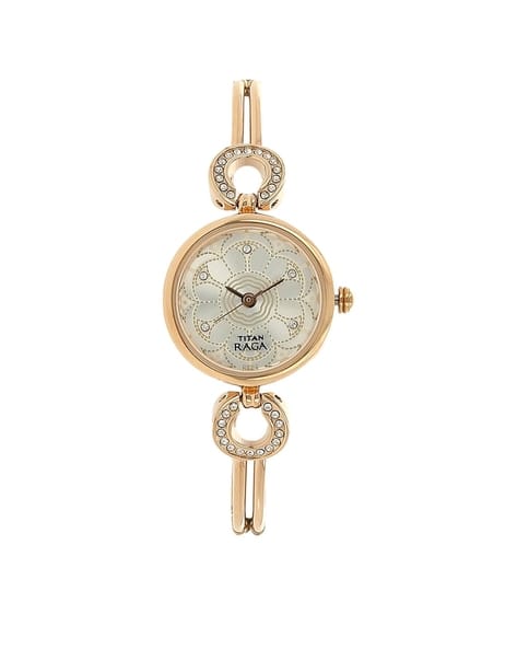 TITAN Women Analogue Watch with Metal Strap-NU311WM01