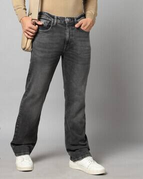 u.s. polo assn. Men Connor Lightly Washed Boot Cut Jeans-picture-30