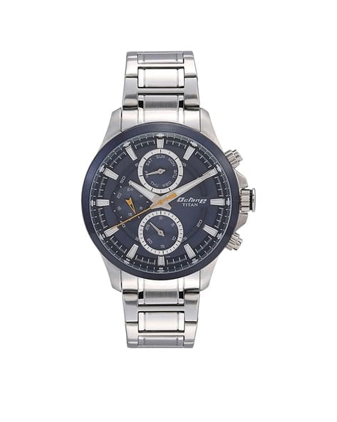 TITAN Men Water-Resistant Chronograph Watch-NU90104KM01