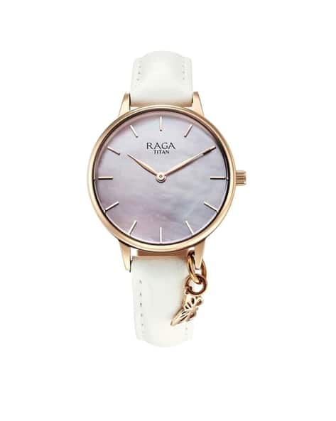 TITAN Women Raga Showstopper Water-Resistant Analogue Watch-NU95274WL03