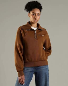 tommy hilfiger Regular Fit High-Neck Sweatshirt-picture-16