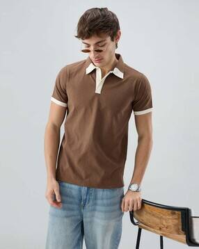 Men Regular Fit Polo T-Shirt-image-48