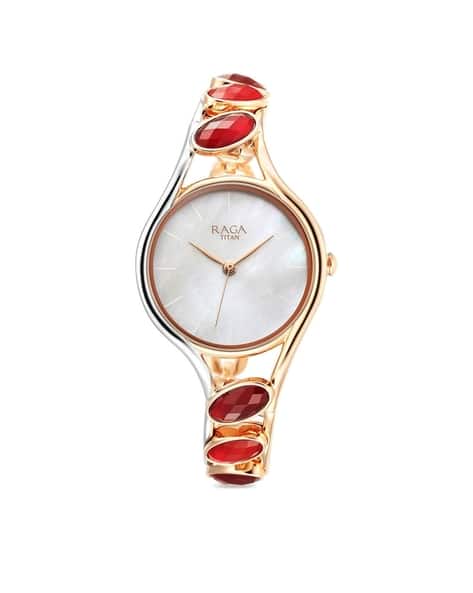 TITAN Women Raga Water-Resistant Analogue Watch-NU95190KM01