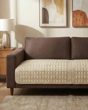urban space Quilted 2-Seater Sofa Cover-picture-37