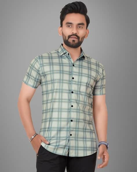 Voroxy X AG Men Checked Regular Fit Shirt
