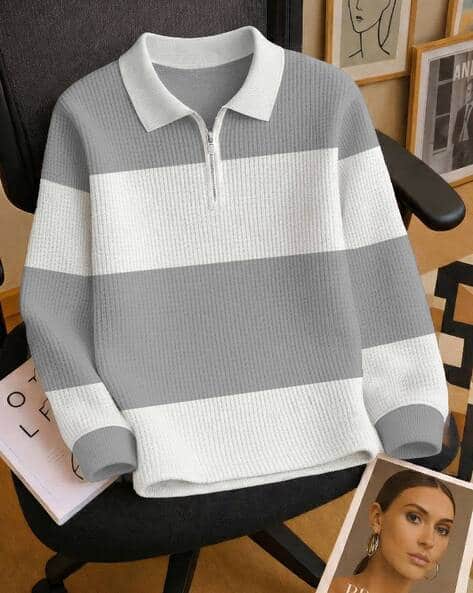 Hoodler Men Colourblock Regular Fit Polo T-Shirt
