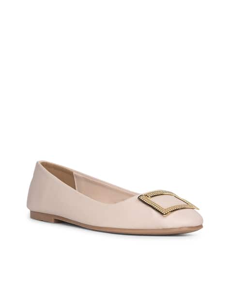 Bata Women Slip-On Ballerina Shoes with Embellished