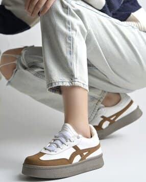 shoetopia Women Round-Toe Lace-Up Sneakers-picture-30