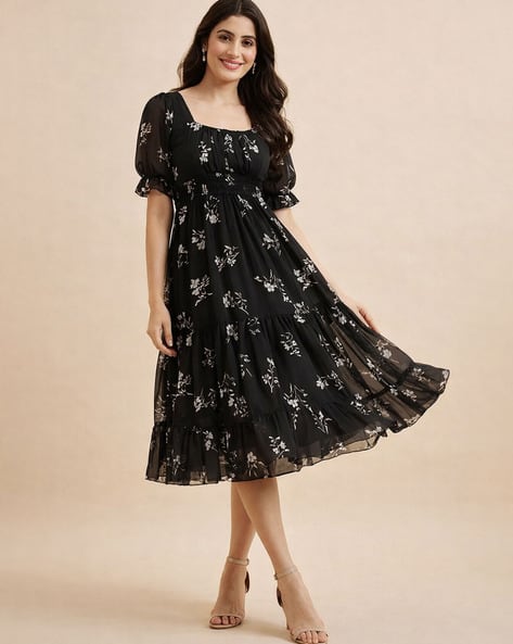 ZWERLON X AG Women Floral Printed Dress