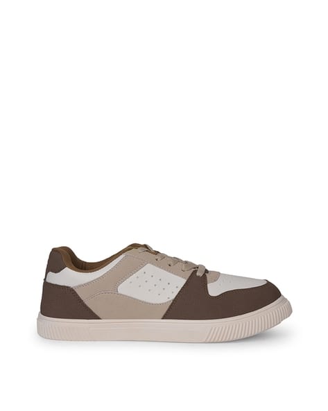 Bata Men Lace-Up Sneakers with PVC Upper