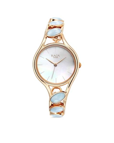 TITAN Women Raga Water-Resistant Analogue Watch-NU95190WM02